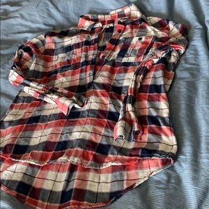 Tunic Flannel Top